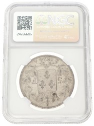 France. Second kingdom. Louis XVIII. 5 Francs. 1824 A. MS 61