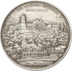 German States. Baden. 1901. Shooting medal. VF