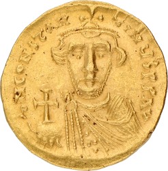Byzantine Empire. Constantinople. Constans II. Solidus. ND (641 - 668 AD). VF