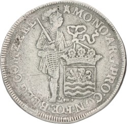 Zilveren dukaat. Zeeland. 1737. VF