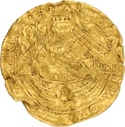 Halve rozenobel. Kampen. ND (1600 - 1602). F
