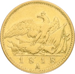 German states. Prussia. Friedrich Wilhelm. Friedrichs d'or. 1818 A. F