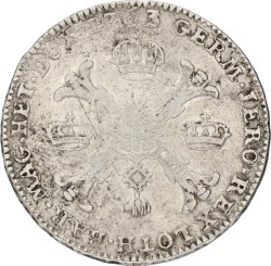 Kronenthaler. Brabant. Brussel. Maria Theresia. 1763. F +