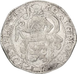 Leeuwendaalder op generaliteitsvoet. West-Friesland. 1633. VF -