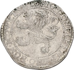 Leeuwendaalder op generaliteitsvoet. West-Friesland. 1641. VF -