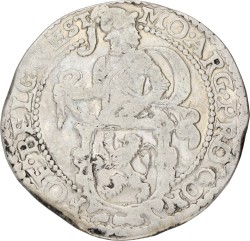 Leeuwendaalder op generaliteitsvoet. West-Friesland. 1642. VF -