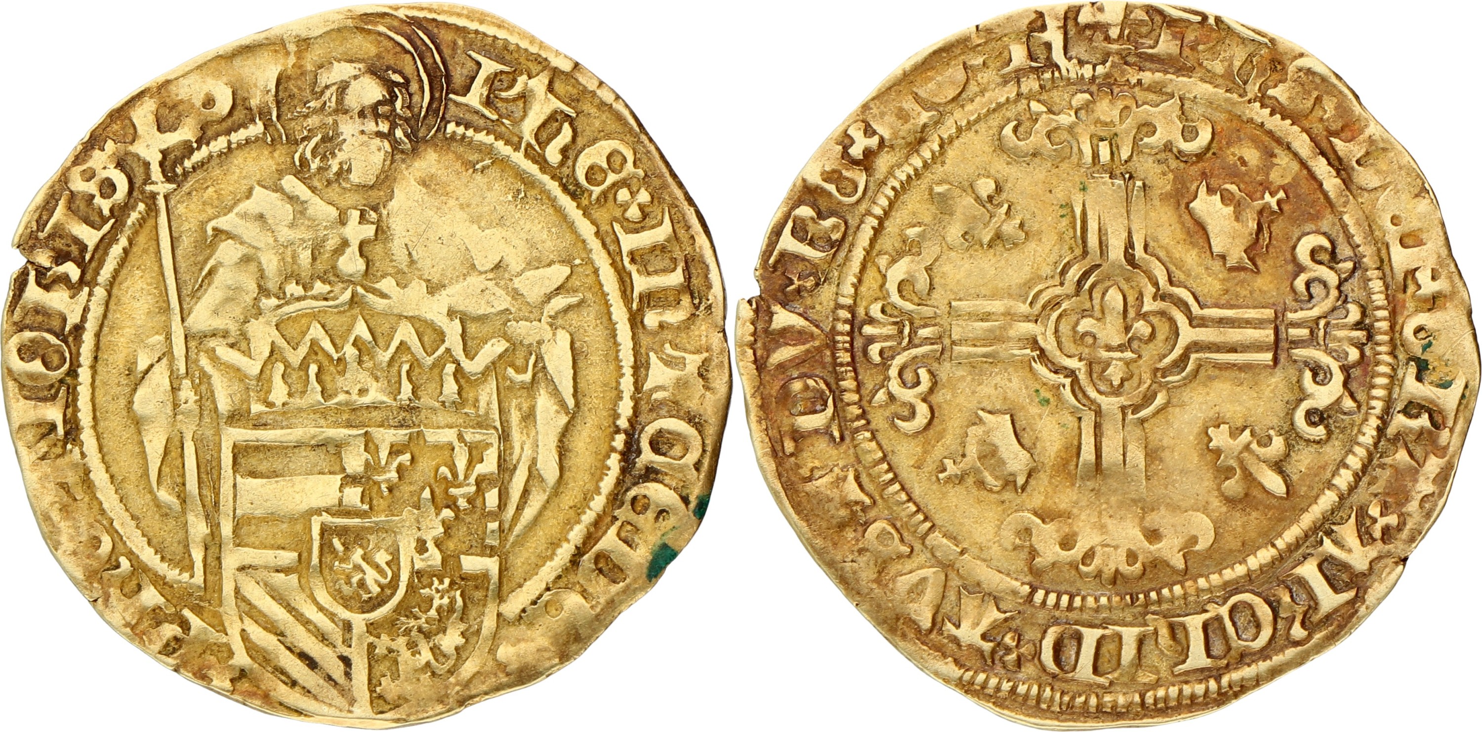 Philippusgulden. Vlaanderen. Brugge. Filips de schone. ND (1500 - 1506). VF