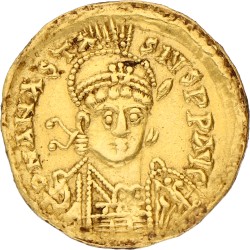 Byzantine Empire. Constantinople. Anastasius I Dicorus. Solidus. ND (491 -518). VF