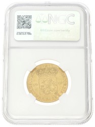 Gouden rijder van 14 gulden. Utrecht. 1751. AU 55