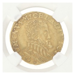 Halve gouden reaal. Gelderland. Filips II. ND (1555 - 1576). AU details