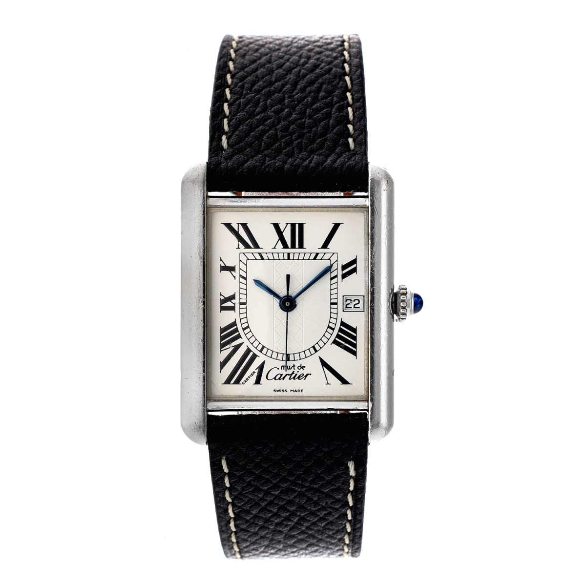 Cartier Must Tank "Amsterdam Boutique Edition" 2414 - Heren horloge - 2001