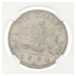German states. Prussia. Friedrich Wilhelm III. Thaler. 1820 A. AU 53