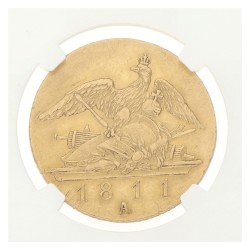 German states. Prussia. Friedrich Wilhelm III. 2 Friedrichs D'or. 1811 A. AU 55