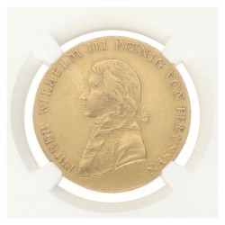 German states. Prussia. Friedrich Wilhelm III. 2 Friedrichs D'or. 1811 A. AU 55