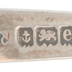 Strooilepel zilver.