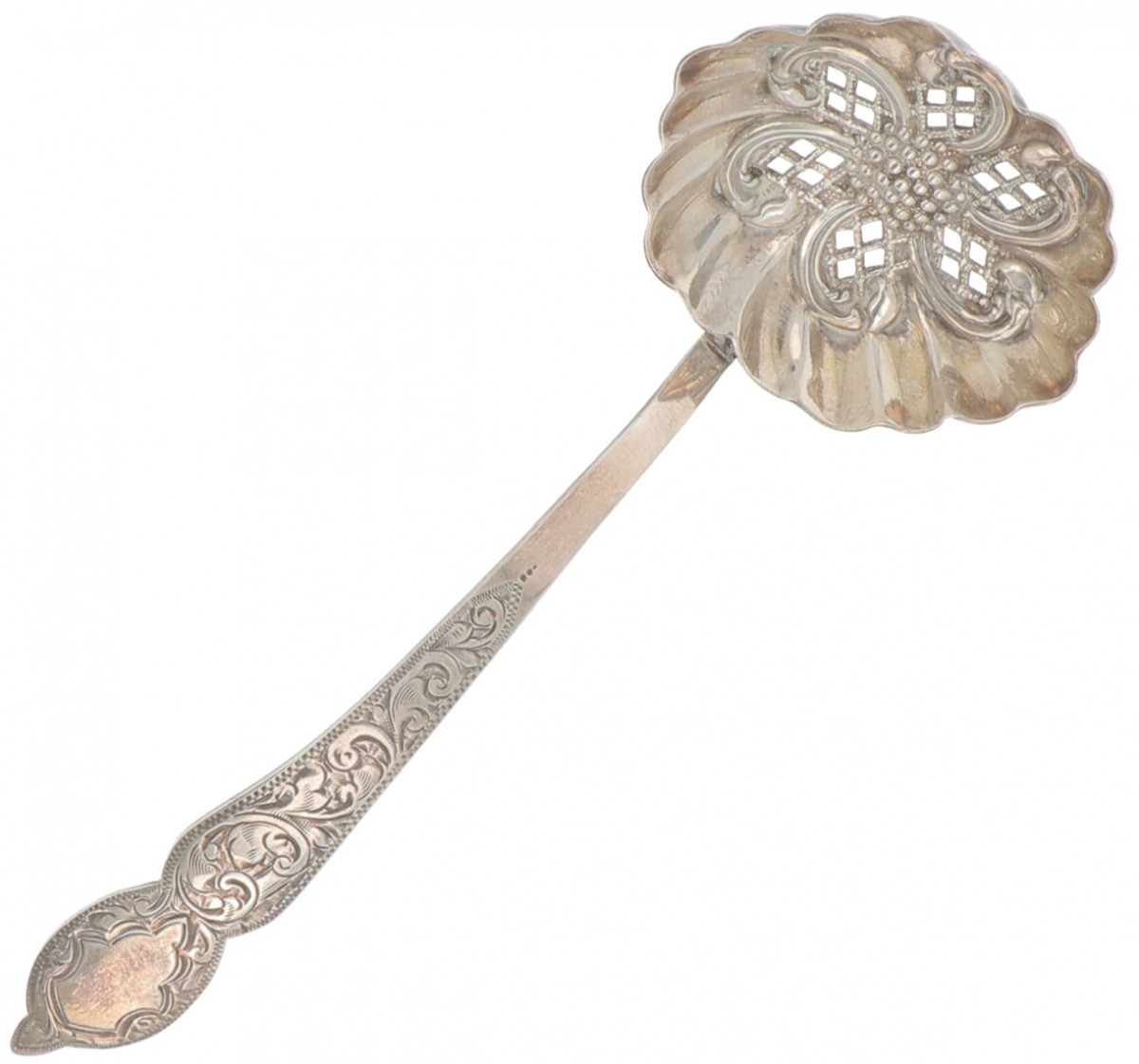Strooilepel zilver.