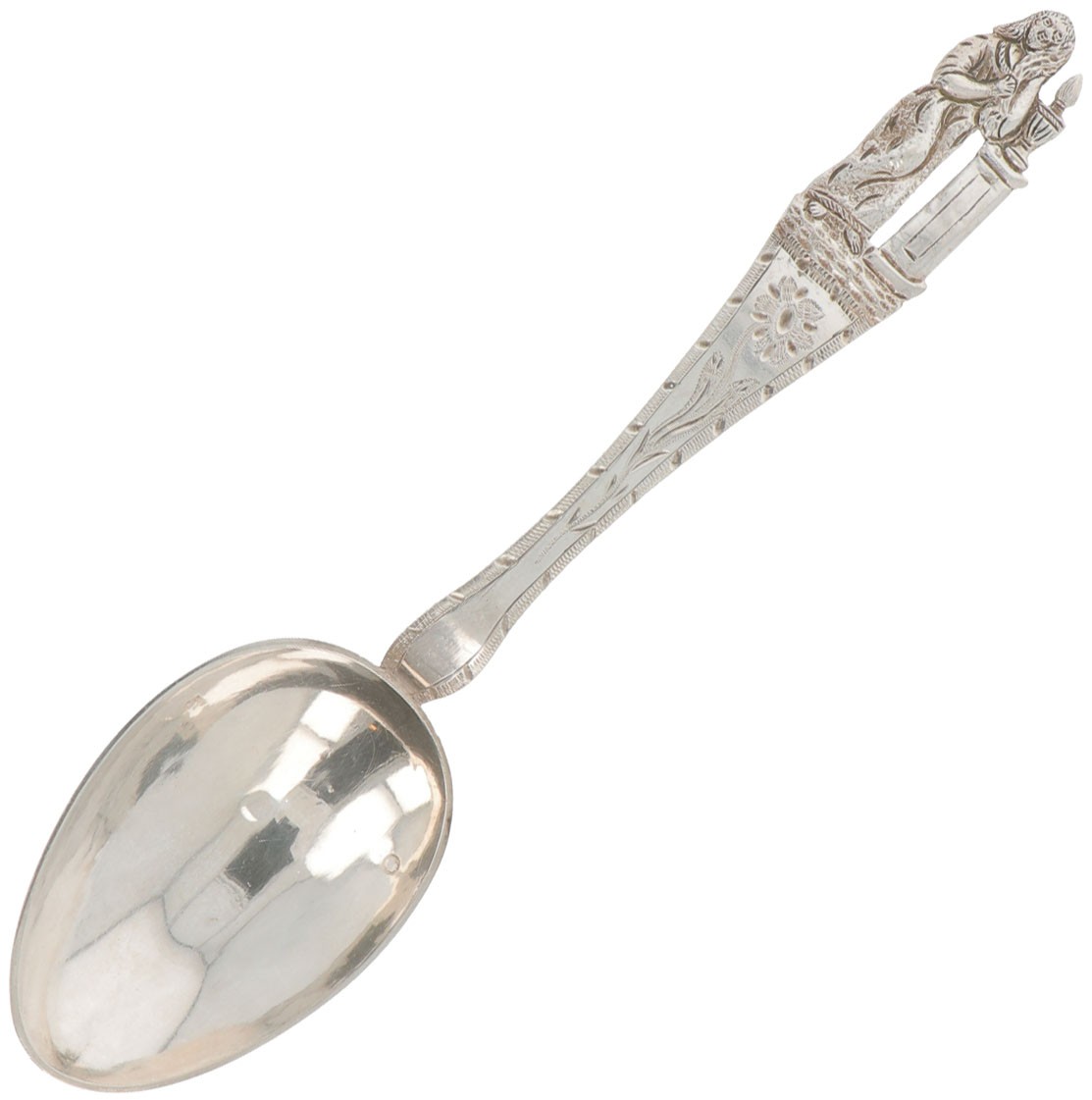 Gelegenheidslepel zilver.
