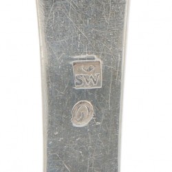 Gelegenheidslepel zilver.