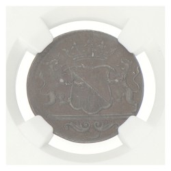 Duit. V.O.C. (Utrecht). 1793. AU 58 BN