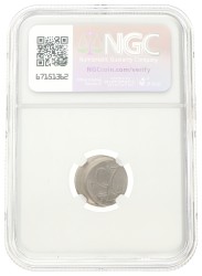 Belgium. 25 Centimes - Mint error. 1965. MS 66