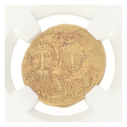 Byzantine Empire. Heraclius & Heraclius Constantine. Solidus. ND (613 - 641 AD). AUnc