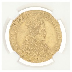 Dubbele soeverein. Brabant. Antwerpen. Philip IV. 1639. UNC details