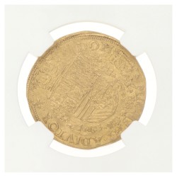 Gouden reaal. Gelderland. Nijmegen. Philips II. ND (1556 - 1576). AU 58