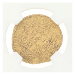 Gouden dukaat. Zwolle. Ferdinand II. 1649. AU 55