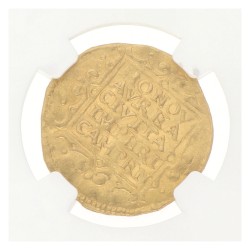 Gouden Dukaat. Kampen. Ferdinand III. 1649. AU 55