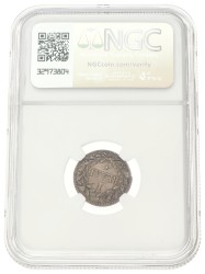 1 Reaal - 8 Acorns. Curaçao. Willem I. 1821. AU 55