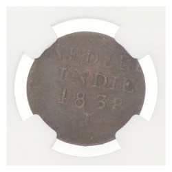 1 Cent. Nederlands-Indië. Willem I. 1838. MS 62 BN