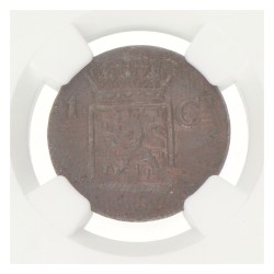 1 Cent. Nederlands-Indië. Willem I. 1838. MS 62 BN