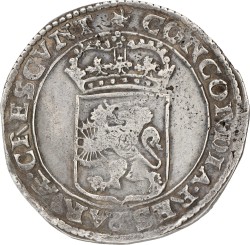 Zilveren Dukaat. West-Friesland. 1661. VF