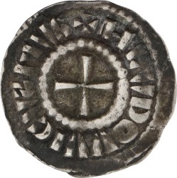 Lotharingia. Strassbourg. Louis IV. Denier. ND (900 - 911). VF
