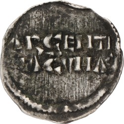 Lotharingia. Strassbourg. Louis IV. Denier. ND (900 - 911). VF
