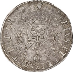 Patagon. Brabant. Antwerpen. Albert & Isabella. 1617. VF