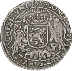 Dukaton of Zilveren Rijder. Holland. 1659. VF