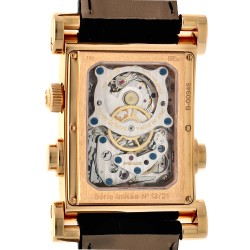 Pierre DeRoche Splitrock Chronographe Concentrique 18K. SPR300010RO0-002CRO - Heren horloge 