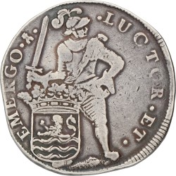 Daalder van 10 Schelling. Zeeland. 1689. F