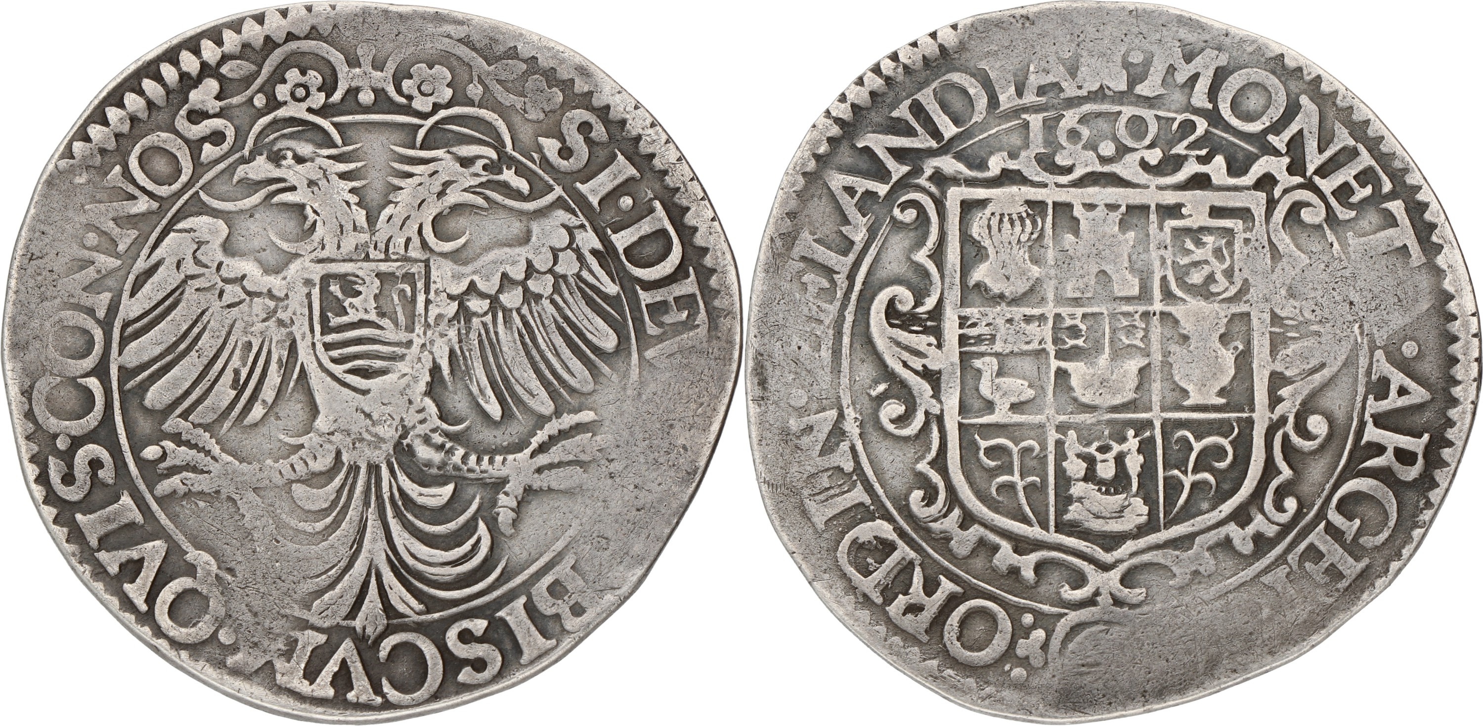Arenddaalder van 60 Groten. Zeeland. 1602