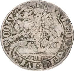 Snaphaanschelling - Met 'GEL' in de afsnede. Gelderland. Nijmegen. Karel van Egmont. ND (1492). F