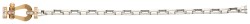 Fred Force 10 18K bicolor gouden armband bezet met ca. 0.28 ct. diamant