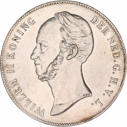 2½ Gulden Willem II 1848. Prachtig -.