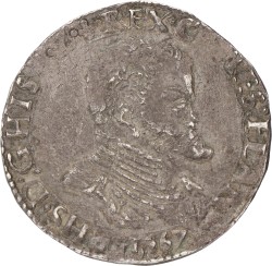 Vijfde Philipsdaalder. Vlaanderen. Brugge. Philips II. 1567. VF