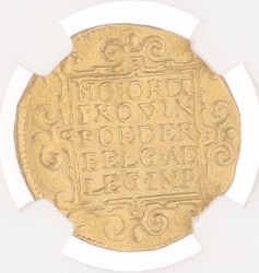 Gouden dukaat. Overijssel. 1608/7. MS 61