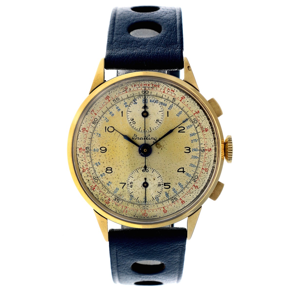 Breitling Vintage Chrono 14K. 44032 - Heren horloge 