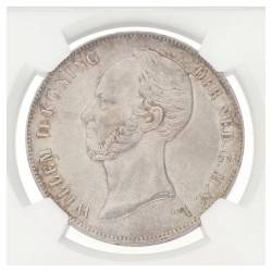 2½ Gulden. Willem II. 1849. AU Details.