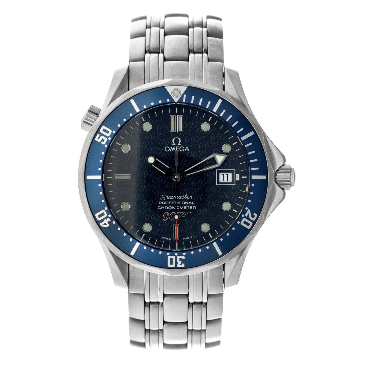 Omega Seamaster Diver 300M "40 Years Of James Bond" 25378000 - Heren horloge - 2003