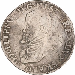 Filipsdaalder. Brabant. Antwerpen. Filips II. 1561. Zeer fraai -.