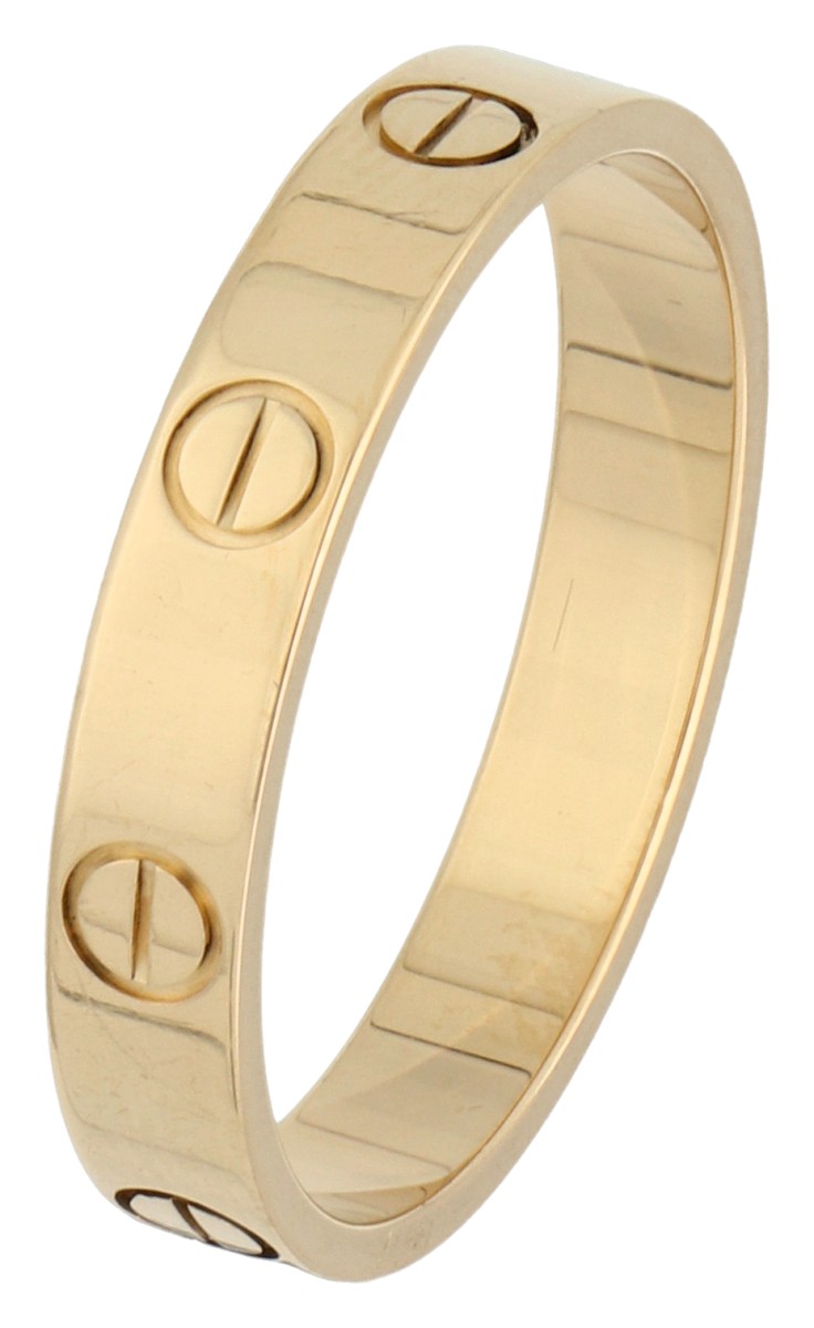 Cartier 18K geelgouden 'Love' ring 